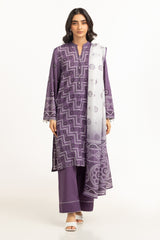 3PC Lawn Printed Suit IUSTKSD-521