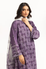 3PC Lawn Printed Suit IUSTKSD-521