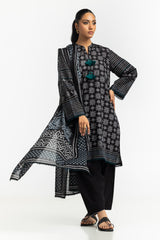 3PC Lawn Printed Suit IUSTKSD-527