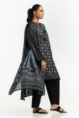 3PC Lawn Printed Suit IUSTKSD-527