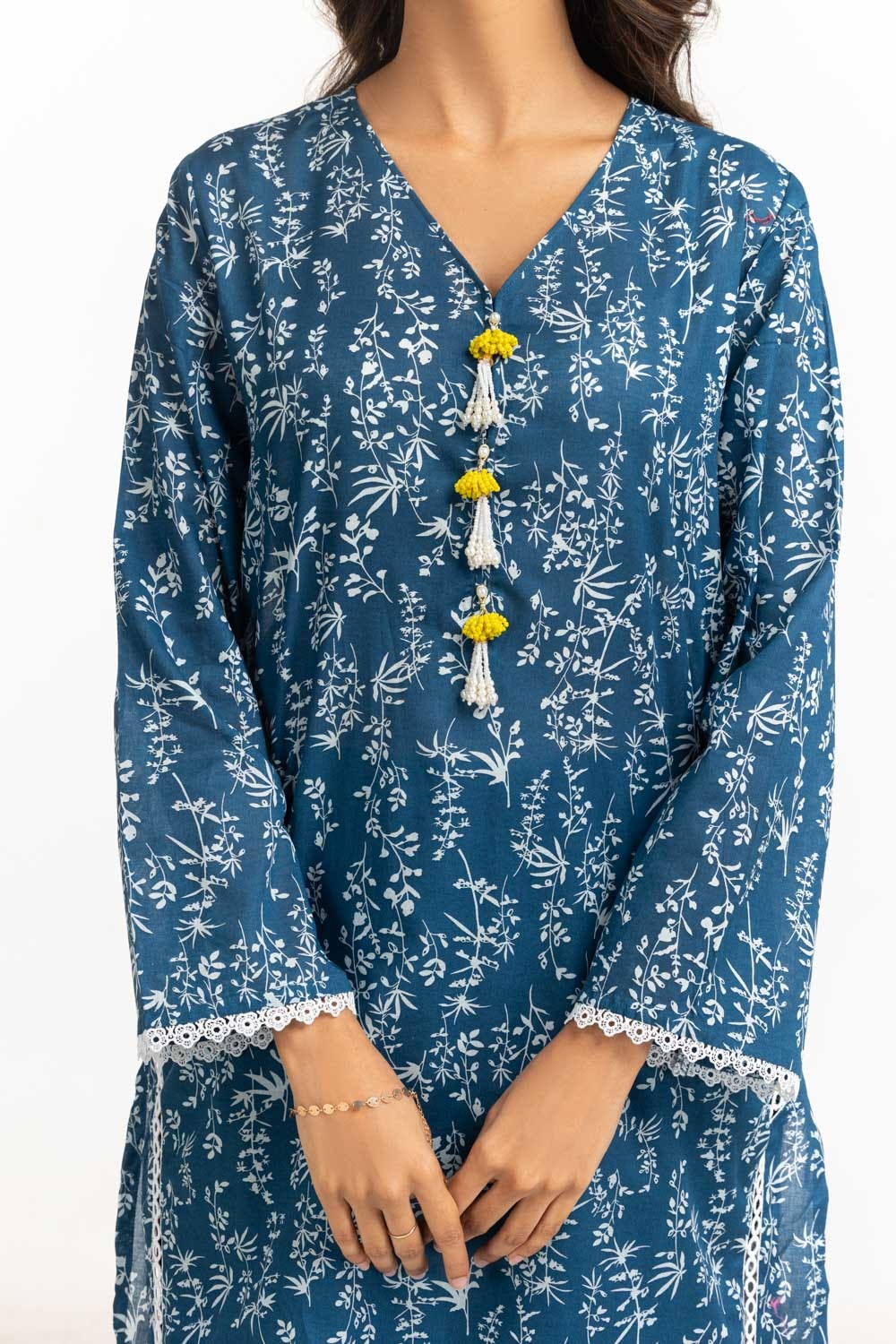 3PC Lawn Printed Suit IUSTKSD-528