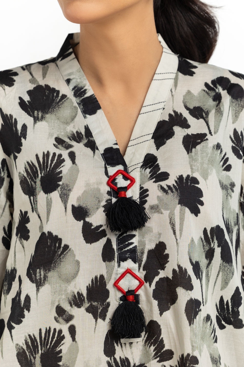 3PC Lawn Printed Suit IUSTKSD-546