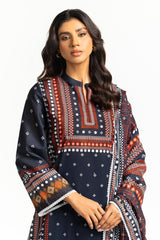3PC Lawn Printed Suit IUSTKSD-553