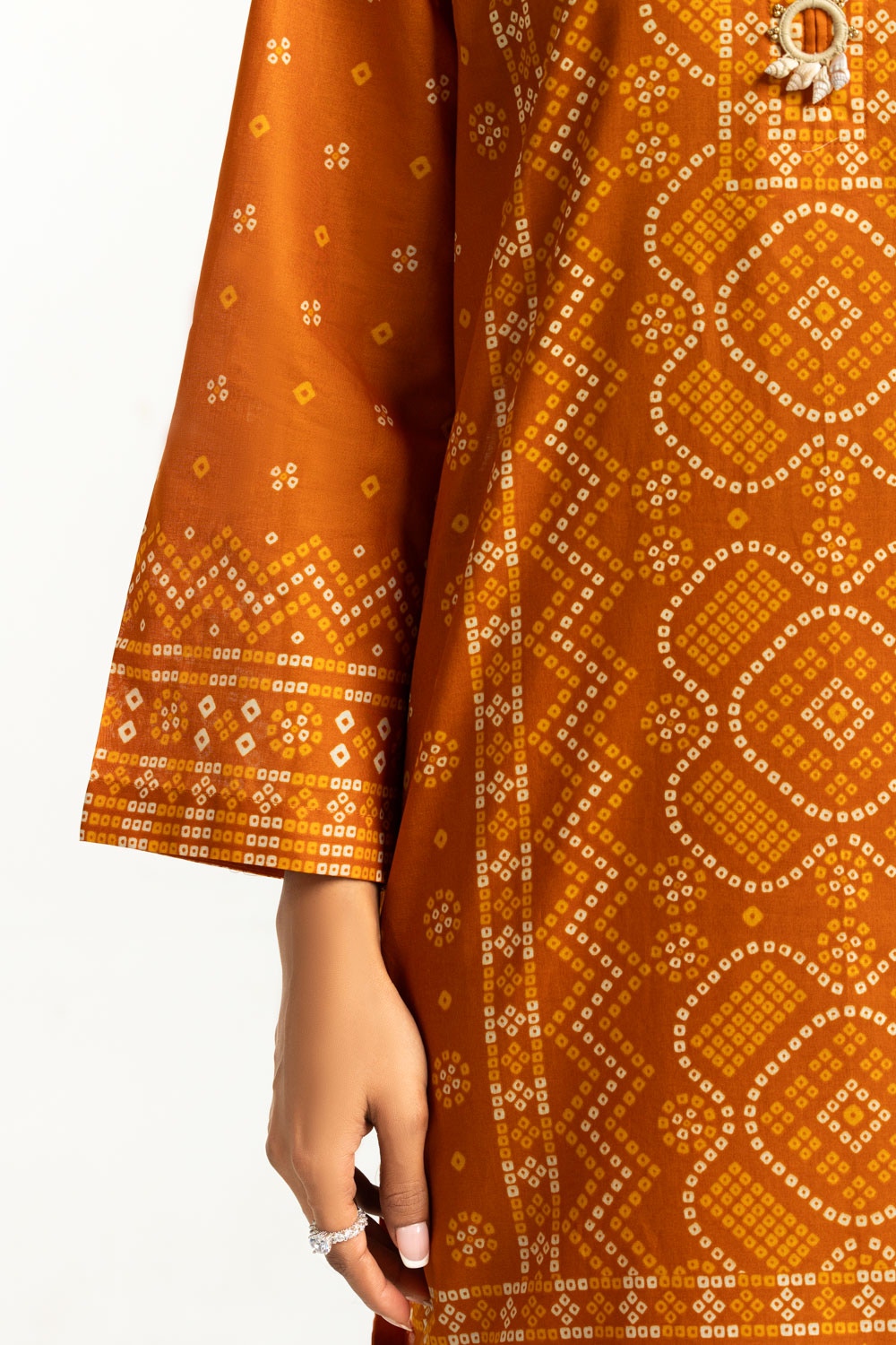 3PC Lawn Printed Suit IUSTKSD-572