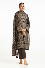 3PC Lawn Printed Suit IUSTKSD-573