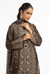 3PC Lawn Printed Suit IUSTKSD-573