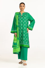 3PC Lawn Printed Suit IUSTKSD-591