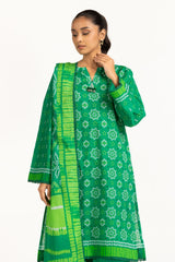 3PC Lawn Printed Suit IUSTKSD-591