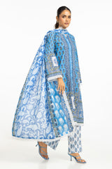 3PC Lawn Printed Suit IUSTKSD-658