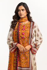3PC Lawn Printed Suit IUSTKSD-663
