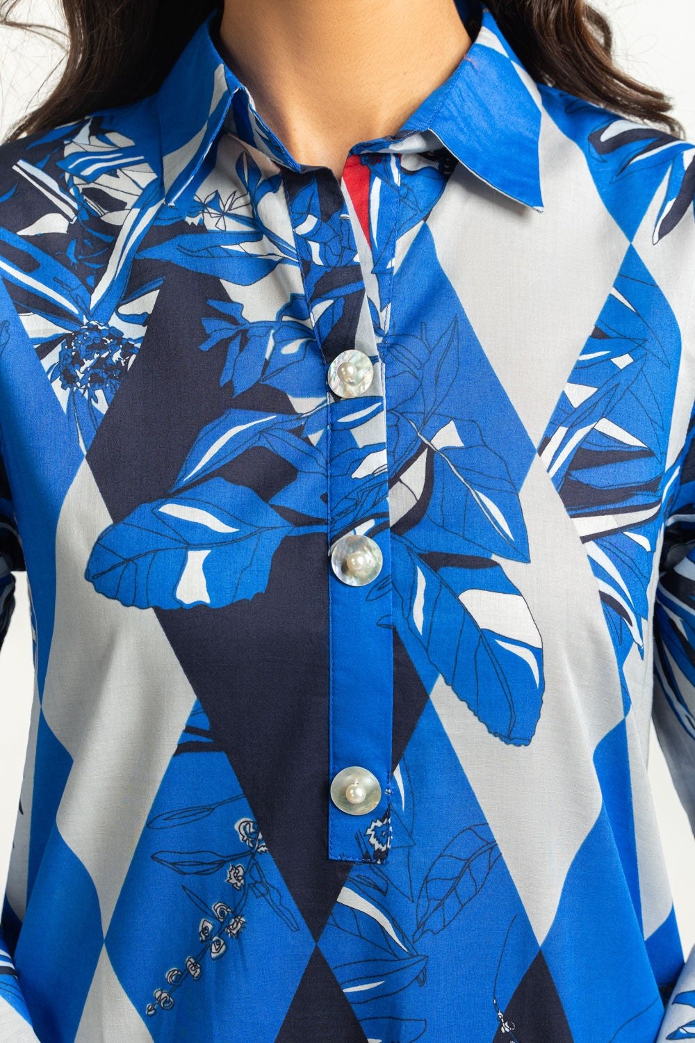 3PC Lawn Printed Suit IUSTKSD-677