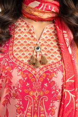 3PC Lawn Printed Suit IUSTKSD-679