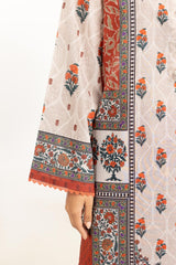 3PC Lawn Printed Suit IUSTKSD-682