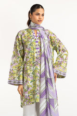 3PC Lawn Printed Suit IUSTKSD-691