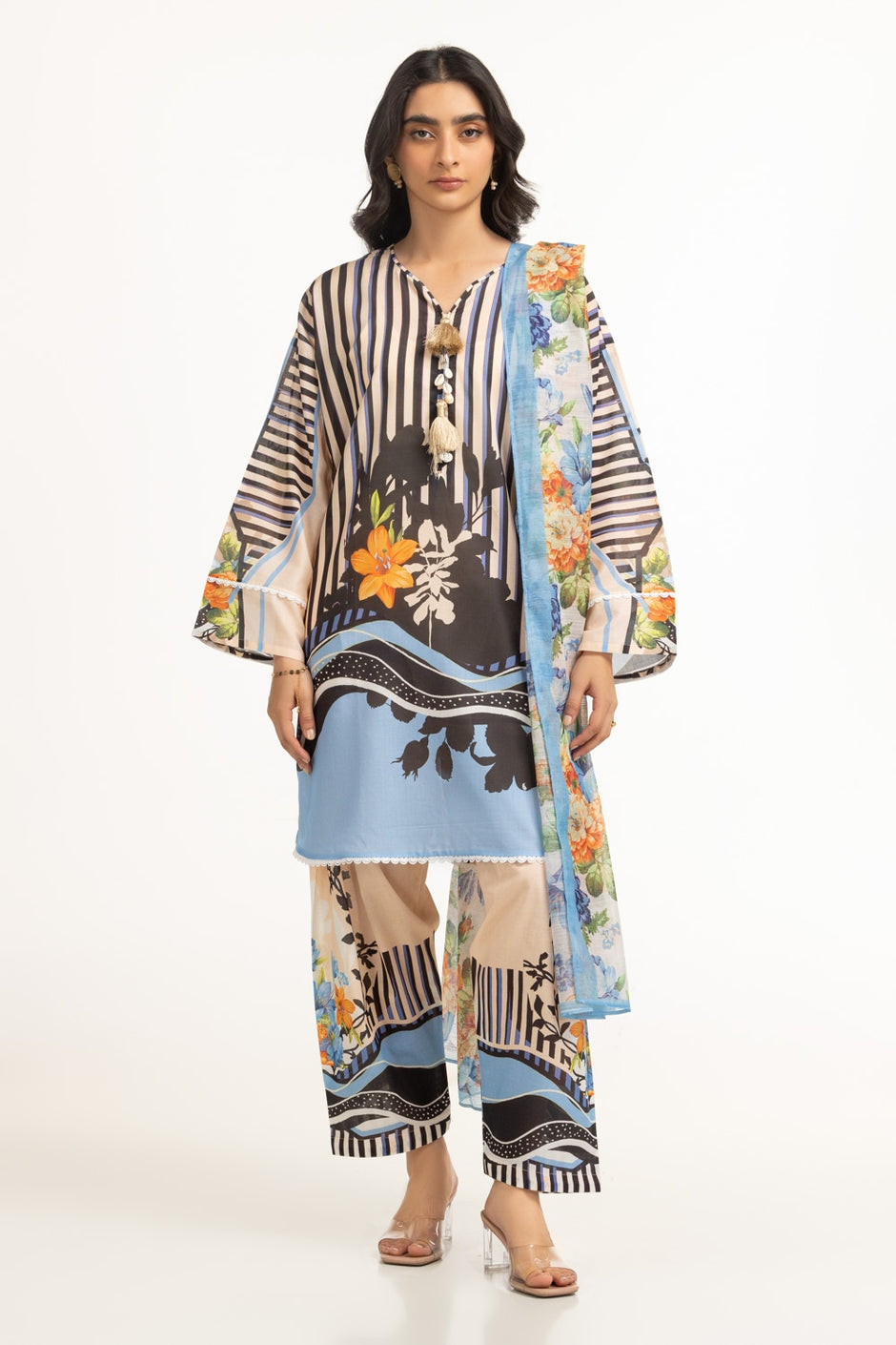3PC Lawn Printed Suit