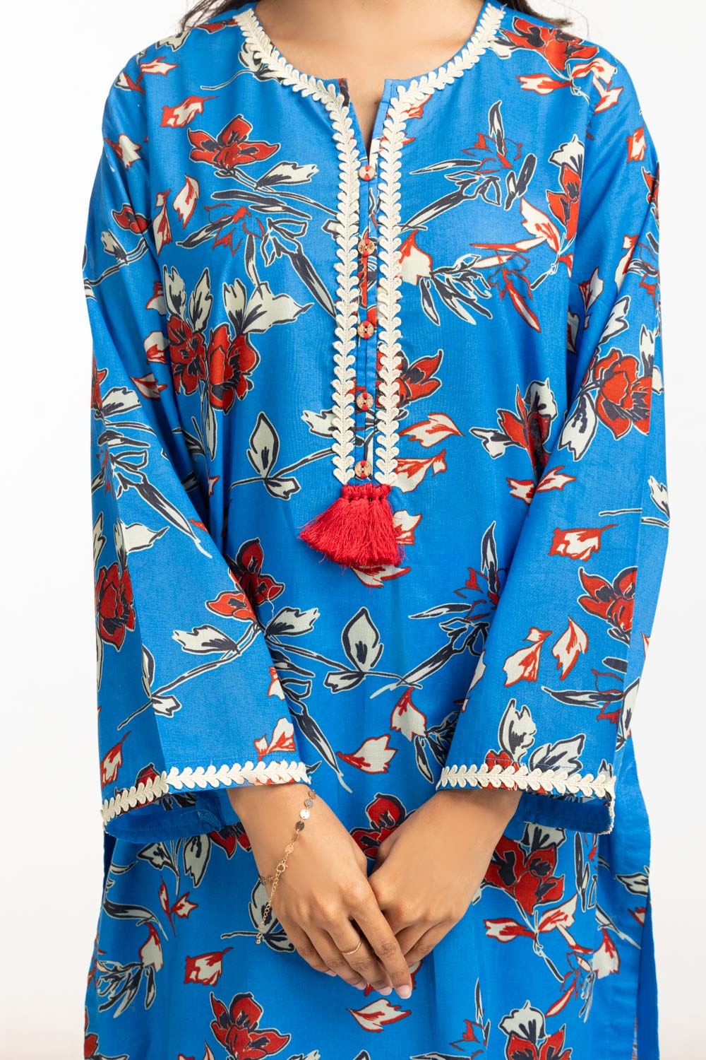 3PC Lawn Printed Suit IUSTKSD-702