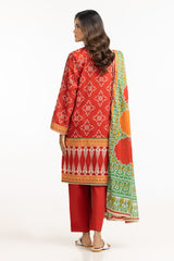 3PC Lawn Printed Suit IUSTKSD-703
