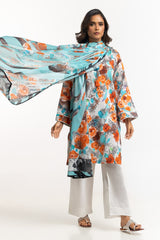 3PC Lawn Printed Suit IUSTKSD-709