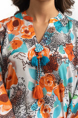 3PC Lawn Printed Suit IUSTKSD-709