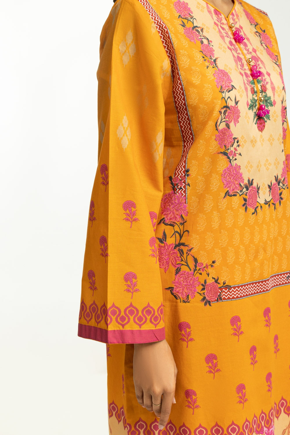 3PC Lawn Printed Suit IUSTKSD-718