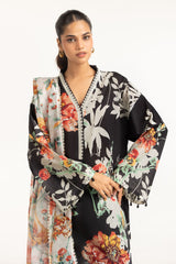 3PC Lawn Printed Suit IUSTKSD-772