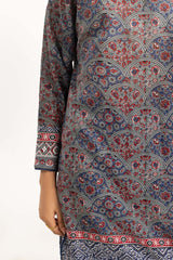 3PC Lawn Printed Suit IUSTKSD-803