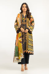 3PC Lawn Printed Suit IUSTKSD-833
