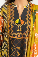 3PC Lawn Printed Suit IUSTKSD-833