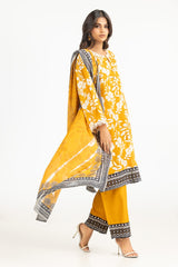 3PC Lawn Printed Suit IUSTKSD-837