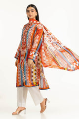 3PC Lawn Printed Suit IUSTKSD-844