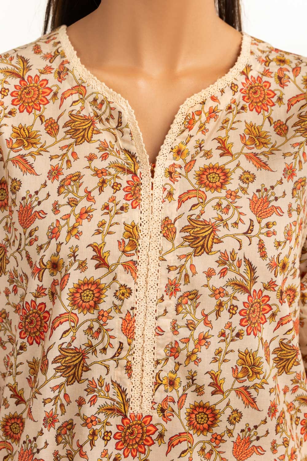 3PC Lawn Printed Suit IUSTKSD-865