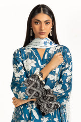 3PC Lawn Printed Suit IUSTKSD-866