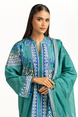 3PC Lawn Printed Suit IUSTKSD-871