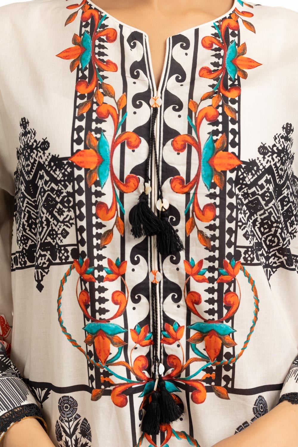 3PC Lawn Printed Suit IUSTKSD-877