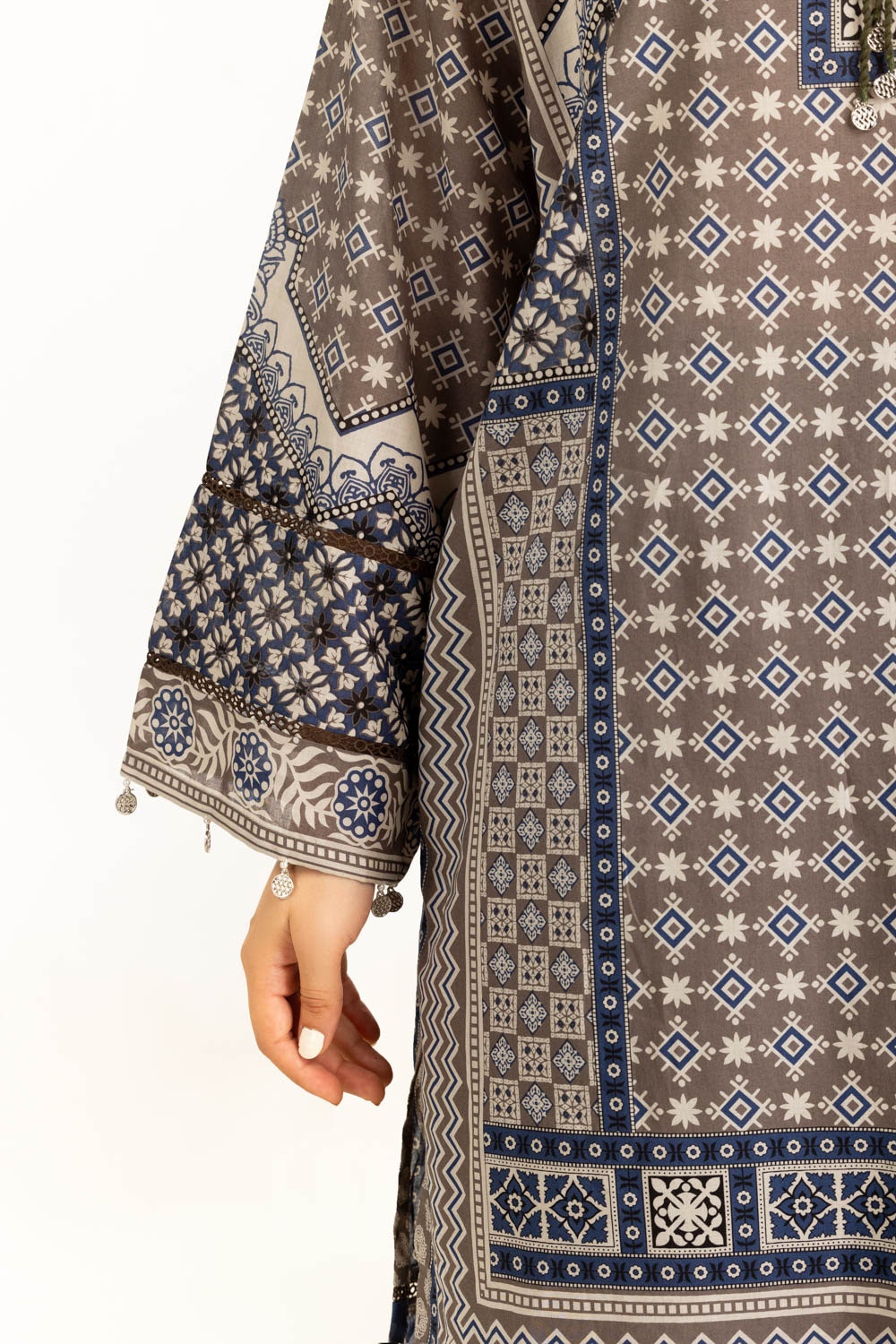 3PC Lawn Printed Suit IUSTKSD-947