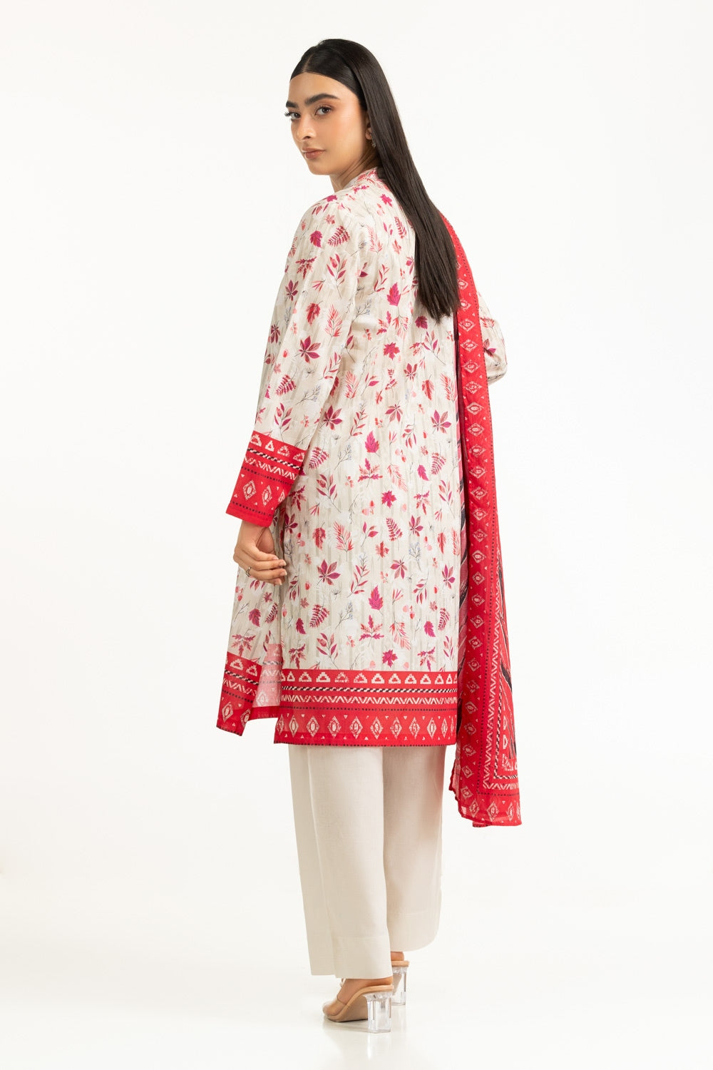 3PC Lawn Printed Suit IUSTKSD-978