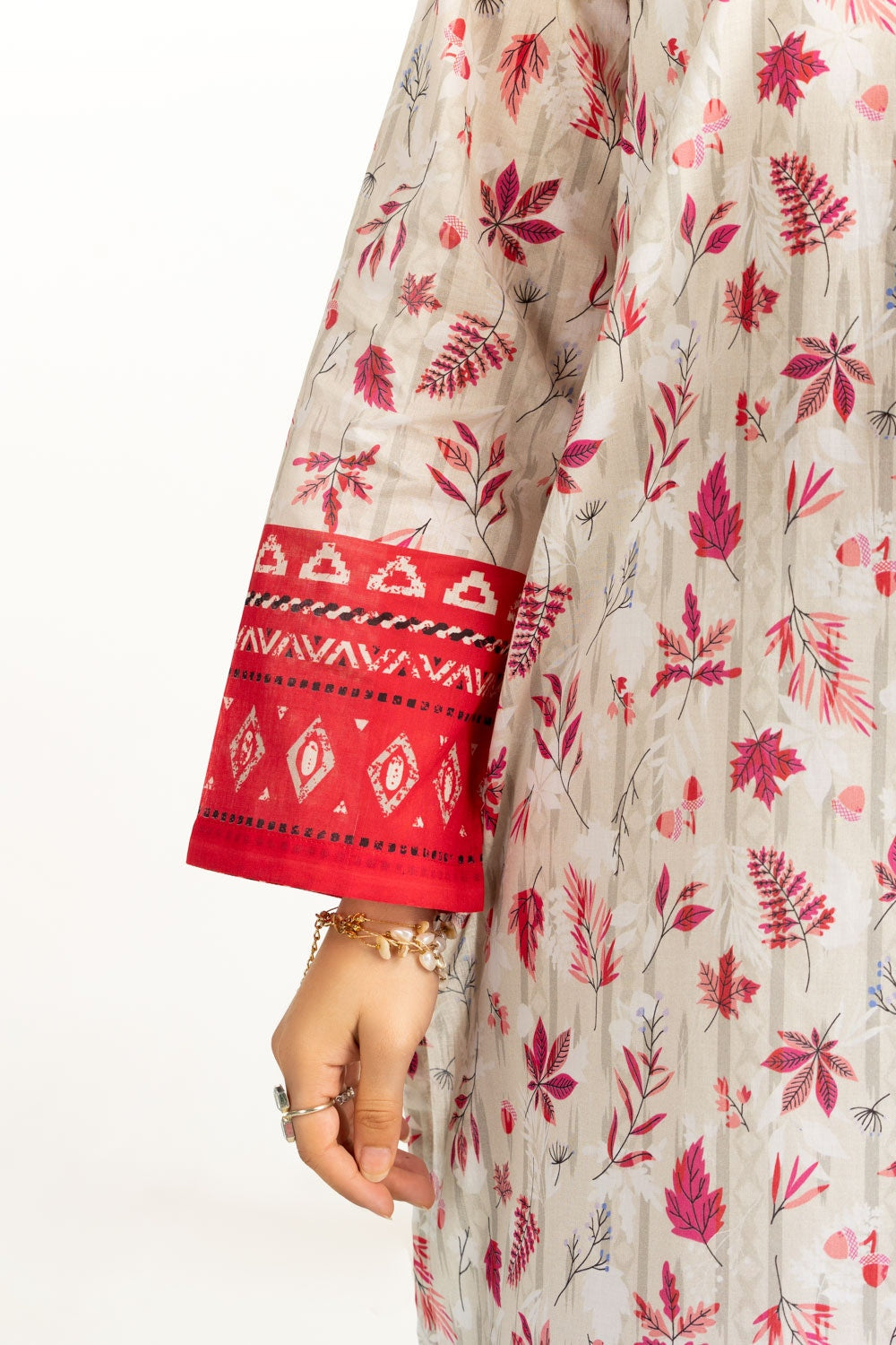 3PC Lawn Printed Suit IUSTKSD-978