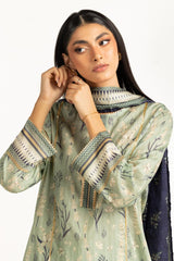 3PC Lawn Printed Suit IUSTKSD-983