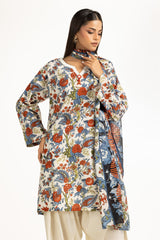 3Pc Lawn Printed Suit IUSTKSD-996