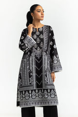 3PC Lawn Printed Suit With Embroidered IUSTKSD-551