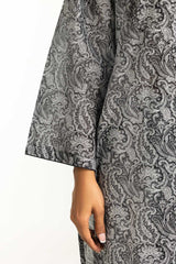 3PC Lawn Printed Suit With Embroidered IUSTKSD-675
