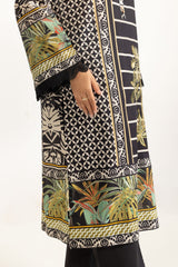 3PC Lawn Printed Suit With Embroidered IUSTKSD-727