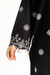 3Pc Lawn Schiffli Embroidered Suit IUSTKSD-1048