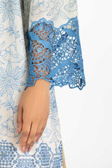 3PC Lawn Schiffli Embroidered Suit IUSTKSD-597