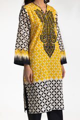 3PC Lawn Printed Embroidered Suit IUSTKSD-497