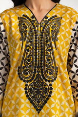 3PC Lawn Printed Embroidered Suit IUSTKSD-497