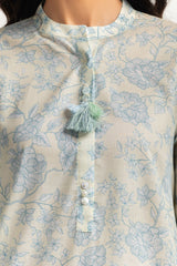 3PC Lawn Printed Embroidered Suit IUSTKSD-536