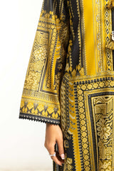3PC Printed Lawn Suit IUSTKSD-475