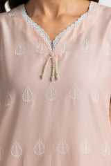 3PC Lawn Schiffli Embroidered Suit IUSTKSD-532