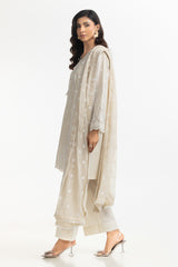 3PC Lawn Schiffli Embroidered Suit IUSTKSD-552
